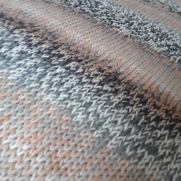 Garage. Cowl Neck Scarf. Greys & Pinks - Picture 8 of 16